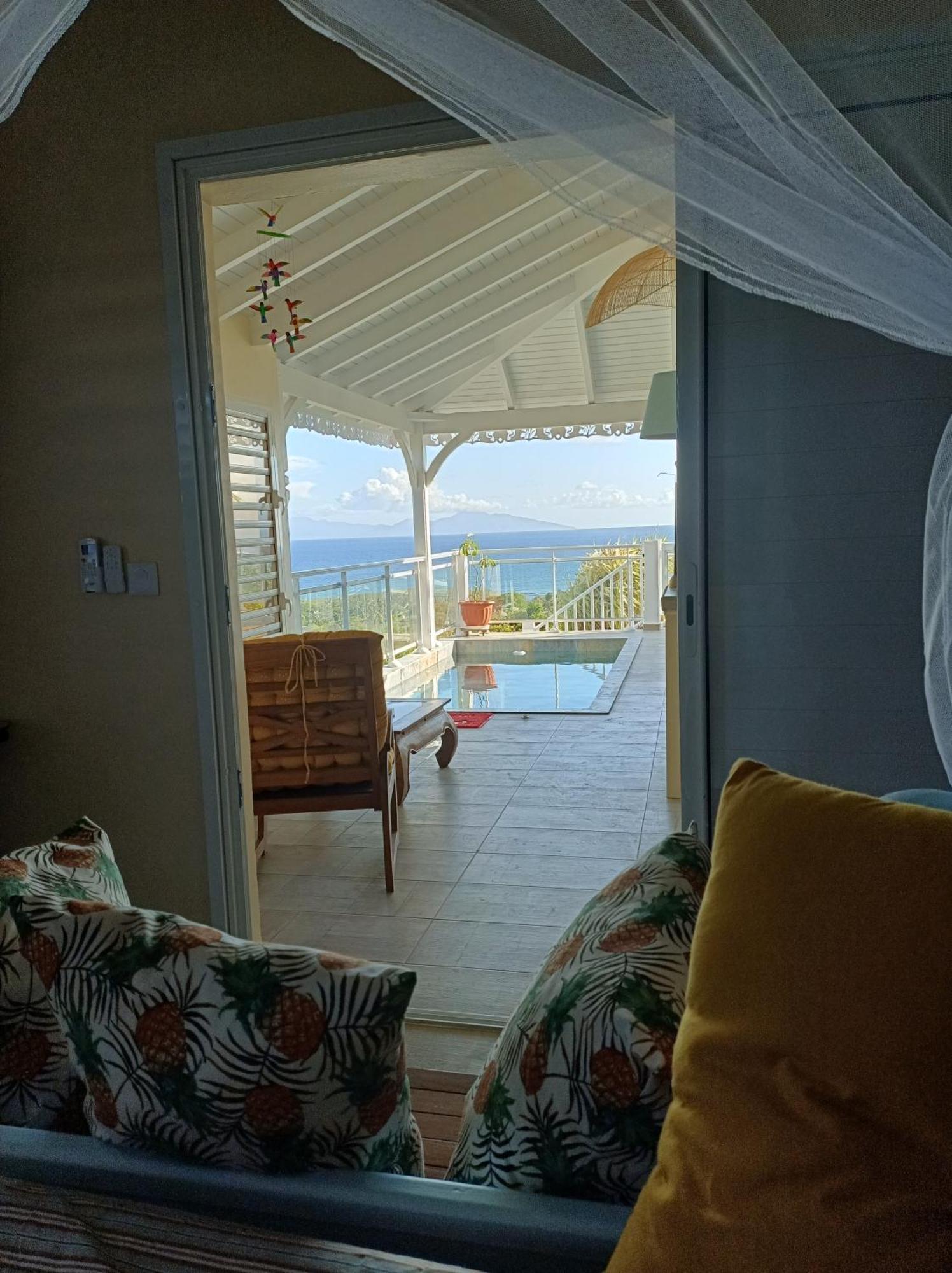 Aux Colibris Amoureux : Loft De Standing Avec Vue Mer Grand-Bourg  외부 사진
